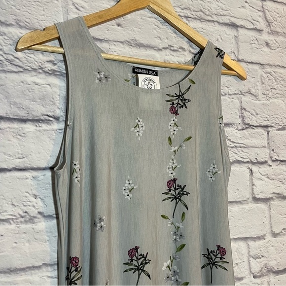 Heimish USA Sleeveless Floral Design Midi Summer Dress Size Small - Picture 3 of 10